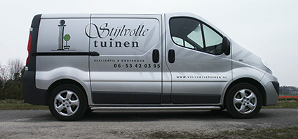 Belettering Stijlvolle tuinen