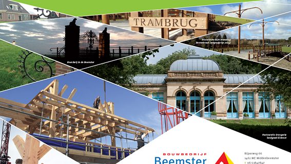 Advertentie Bouwbedrijf Beemster
