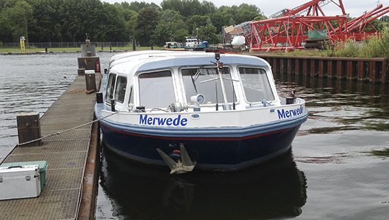 belettering rondvaartboot