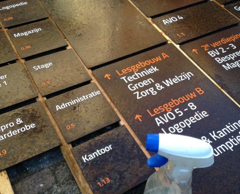 Borden praktijkschool Oost ter Hout