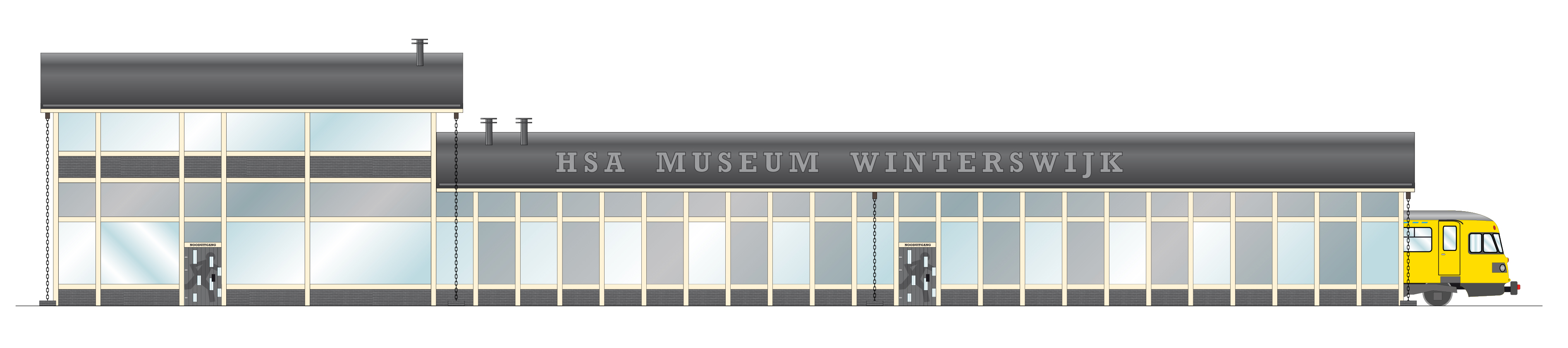 OV museum Transit Oost Winterswijk spoorzijde