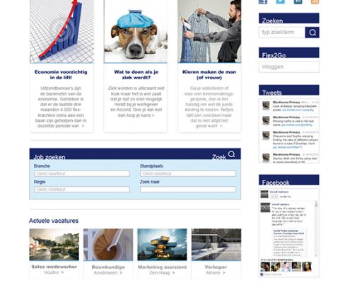 Ontwerp website Accord