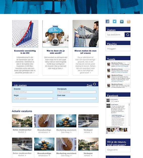 Ontwerp website Accord