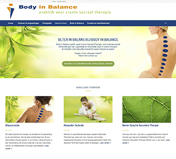 Website Body in Balance