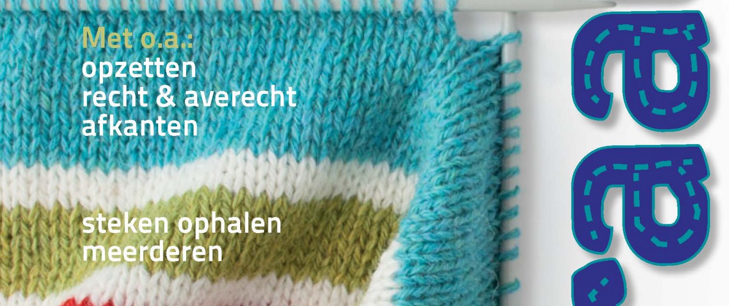 Cover Draad! 1 breien: de basics