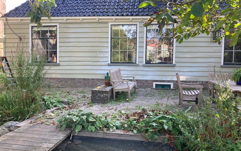 Restauratie achtergevel pand 17e eeuw